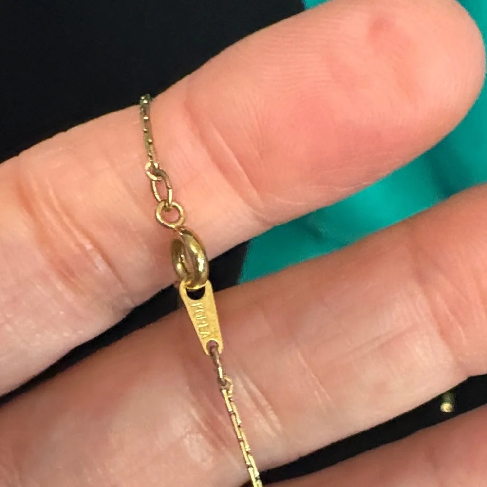 Vintage Bisque Porcelain Lady  Cameo Gold-Filled Wire Wrap Jewelry Pendant JHK - Picture 5 of 7